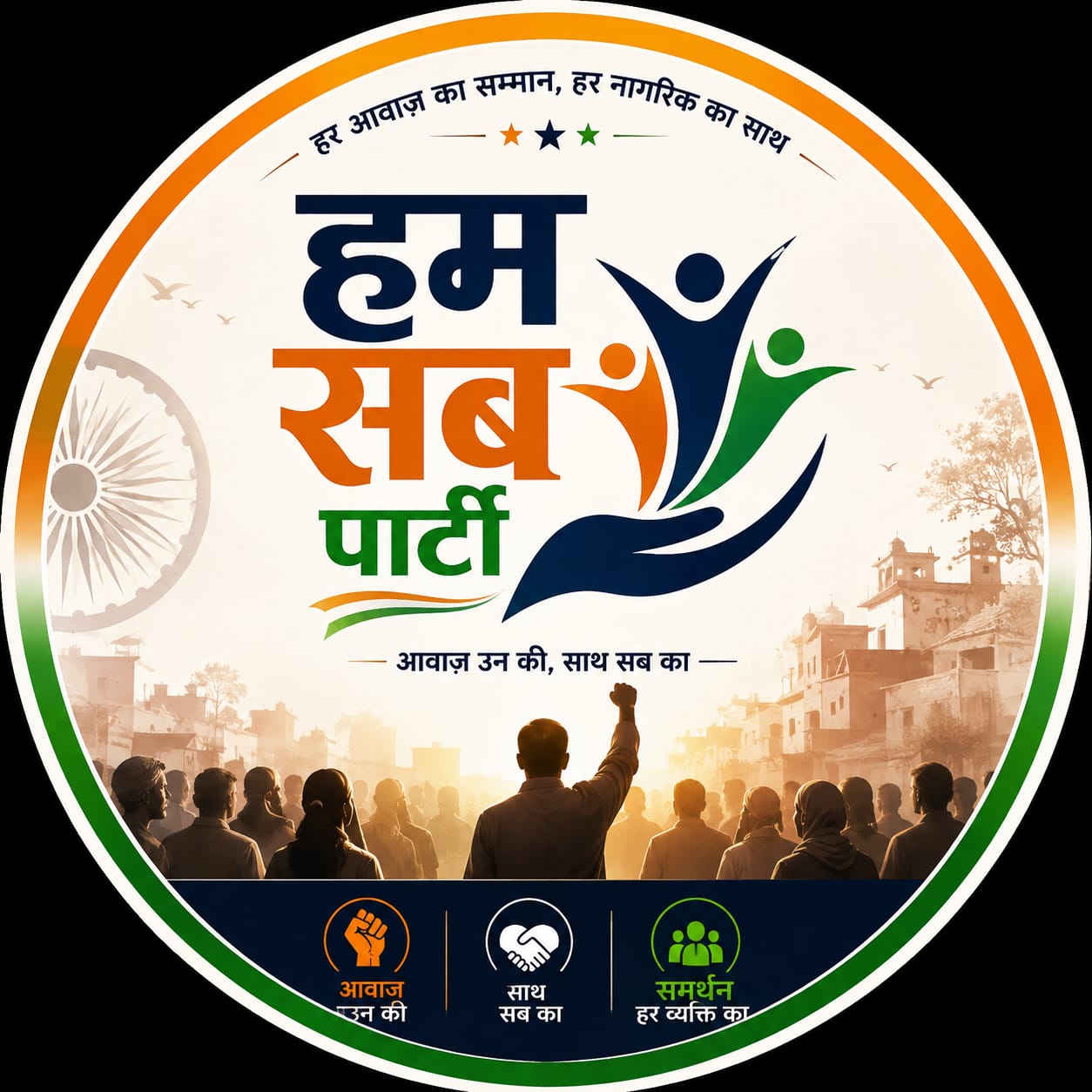 Hum Sab Party Logo